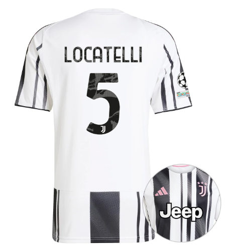 Футбольное джерси JUVENTUS home jersey 25/26 LOCATELLI 5