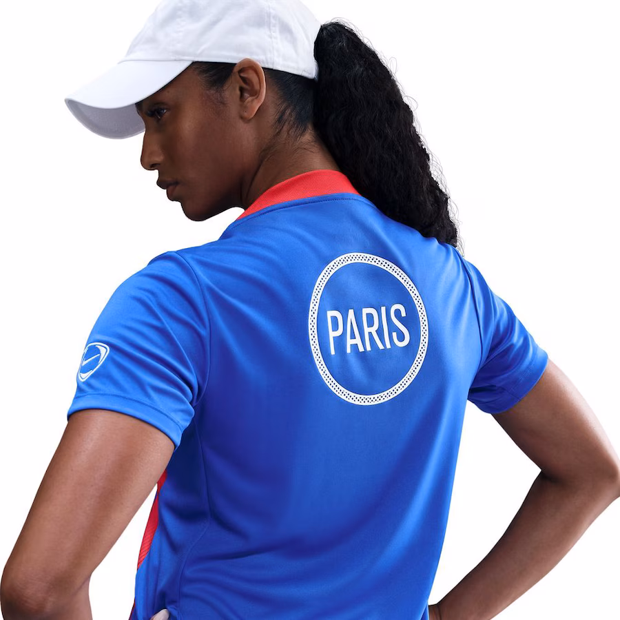 Женское футбольное джерси PSG Nike Third Pre Match Top - Royal Blue
