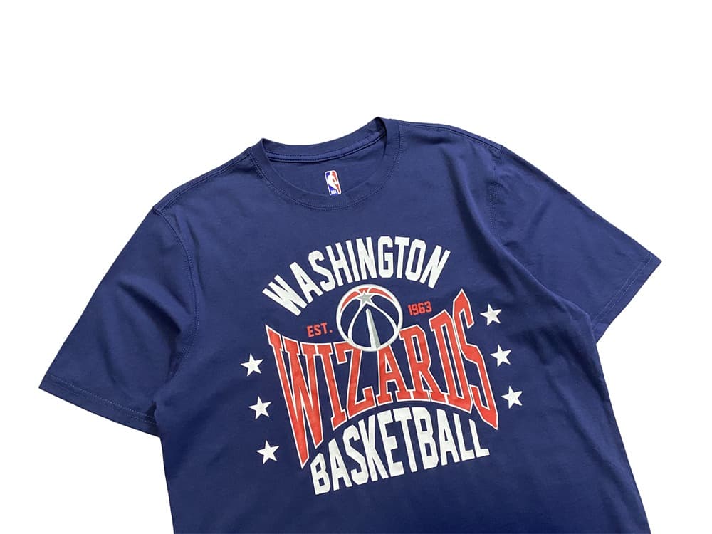 Футболка Main Squeeze NBA Washington Wizards Navy T-Shirt
