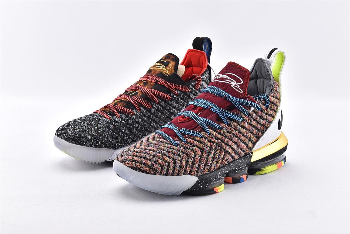 Кроссовки Nike LeBron 16 1 Thru 5 What The