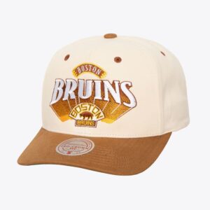 Mitchell-Ness-Cream-Boston-Bruins-Vintage-Hockey-Horizon-Pro-Crown-Snapback-Hat-300x300