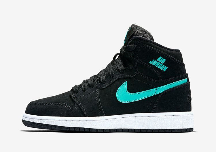 Кроссовки Air Jordan 1 Retro High BG 'Hyper Jade'