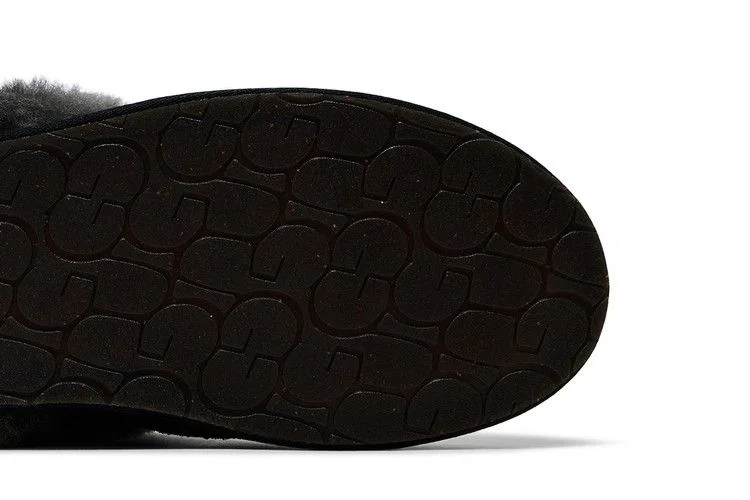 UGG Wmns Scuffette II 'Black Grey'