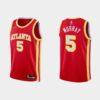 Atlanta-Hawks-5-Dejounte-Murray-75th-Anniversary-Icon-Red-Jersey-100x100