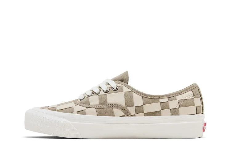 Vans Authentic 44 DX 'Woven Check - Brown Khaki'