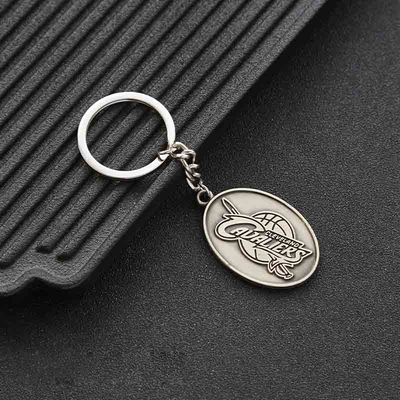 Jinduo-Cavaliers-Steel-Logo-Keychain