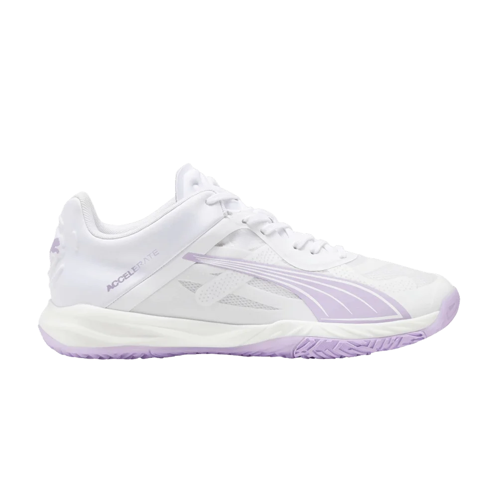 Кроссовки Puma Wmns Accelerate Nitro SQD 'White Vivid Violet'