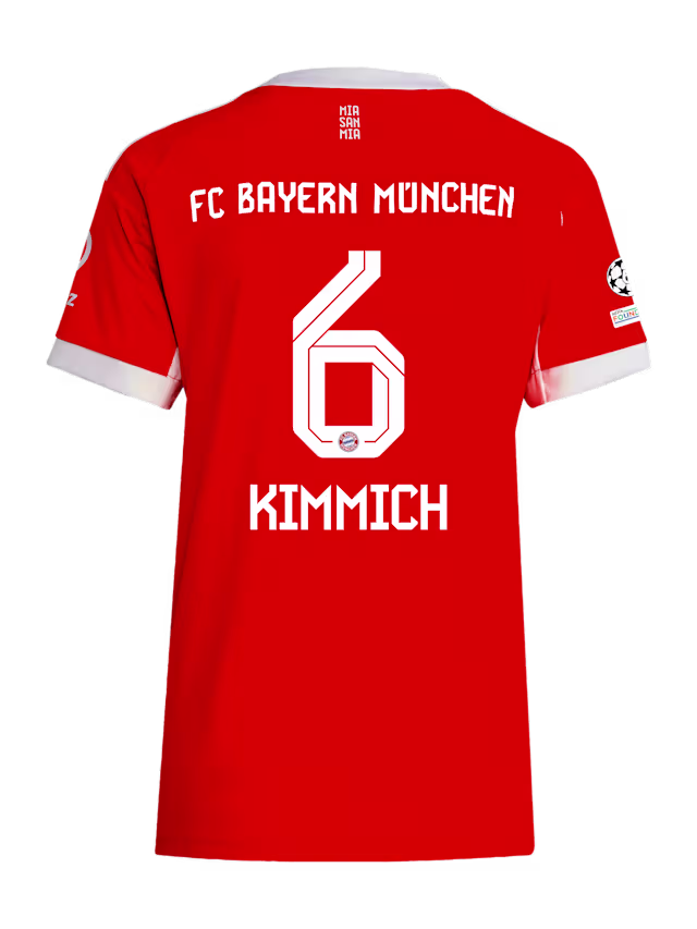 Женское футбольное джерси FC Bayern Munich Home Jersey 25-26 KIMMICH 6