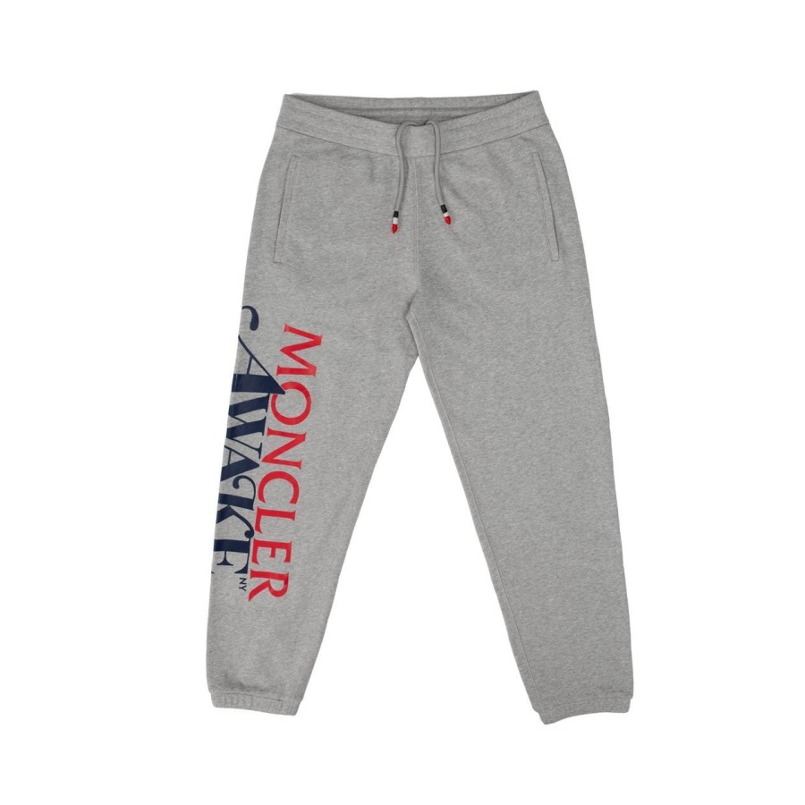 Awake-x-Moncler-Casual-Sweatpants-Light-Grey