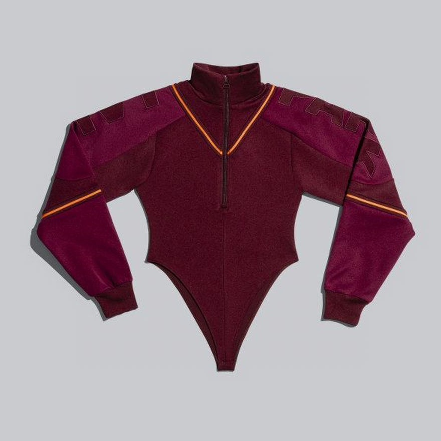 Боди adidas Ivy Park Bodysuit Maroon/Amazon Red/Solar Orange