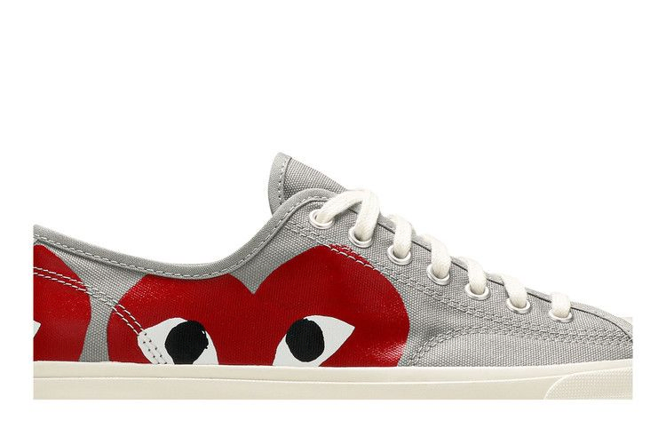 Кроссовки Comme des Garçons PLAY x Converse Jack Purcell 'Drizzle Red'