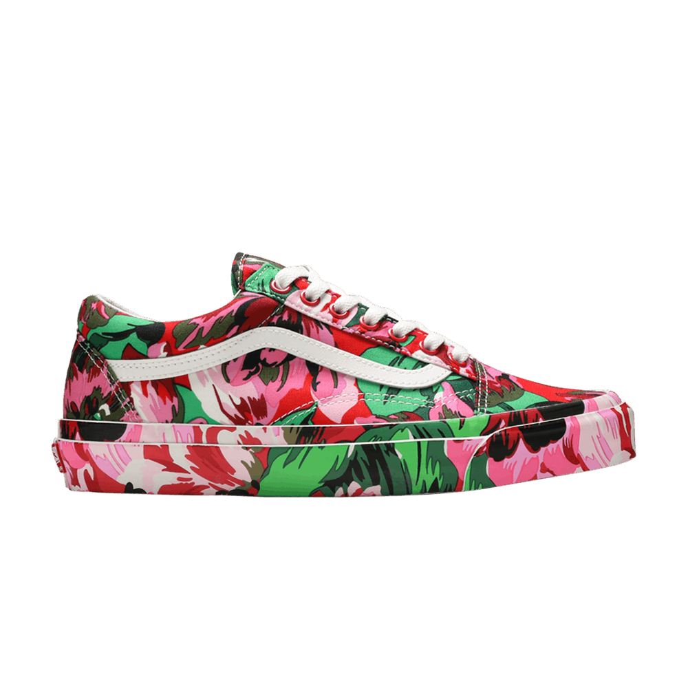 Кроссовки Vans Kenzo x OG Old Skool LX 'Floral Red'