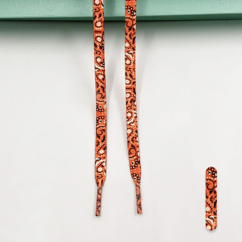 Шнурки Gorilla Guard Paisely Converse Orange Laces
