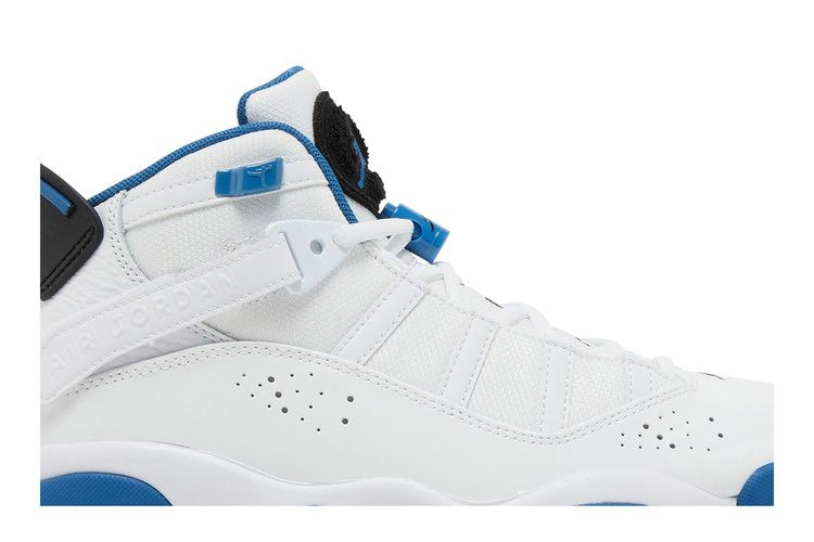 Кроссовки Air Jordan 6 Rings 'White Dark Marina Blue'