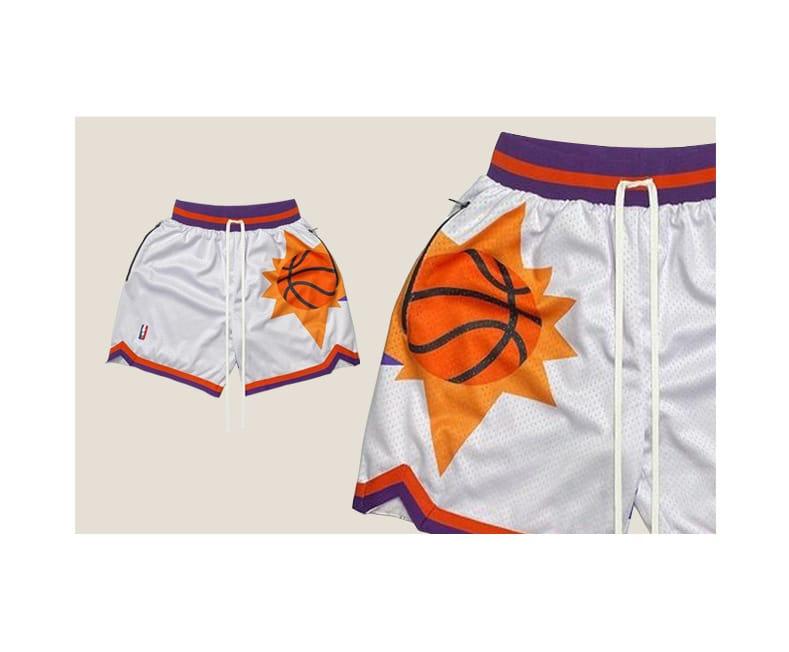 Баскетбольные шорты Ehot Phoenix Suns White Shorts
