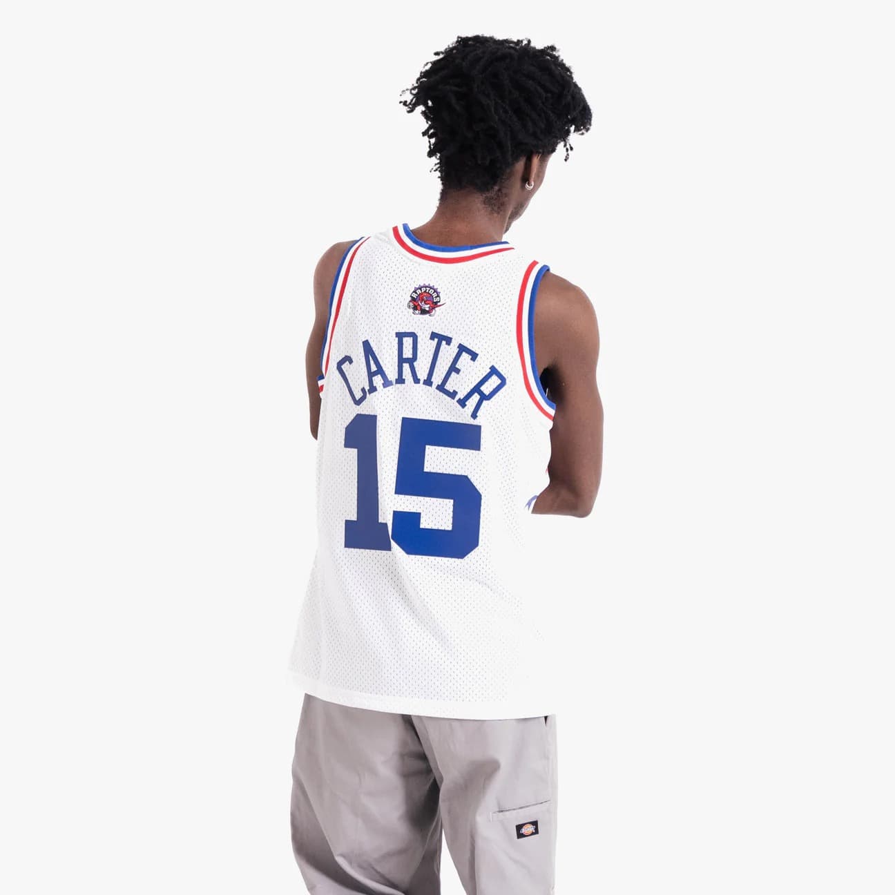 Баскетбольная джерси 2003 All Star Game Vince Carter #15 Swingman Hardwood Classics White Jersey
