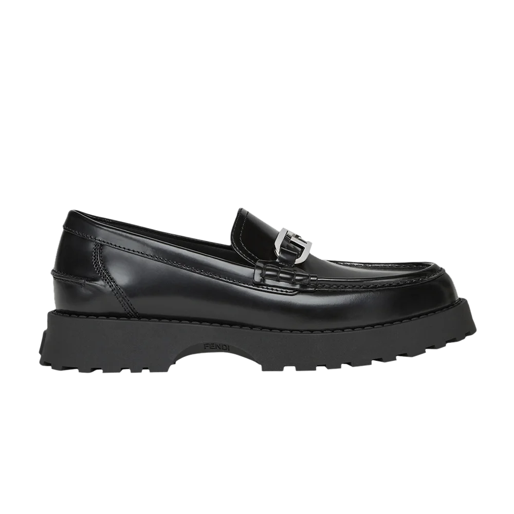 Krossovki-Fendi-OLock-Loafer-Black