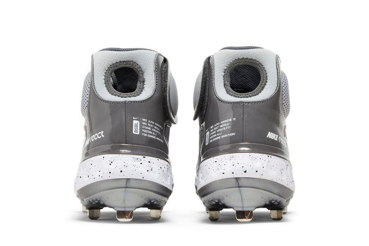 Кроссовки Nike Alpha Huarache Elite 3 Mid 'Light Smoke Grey'