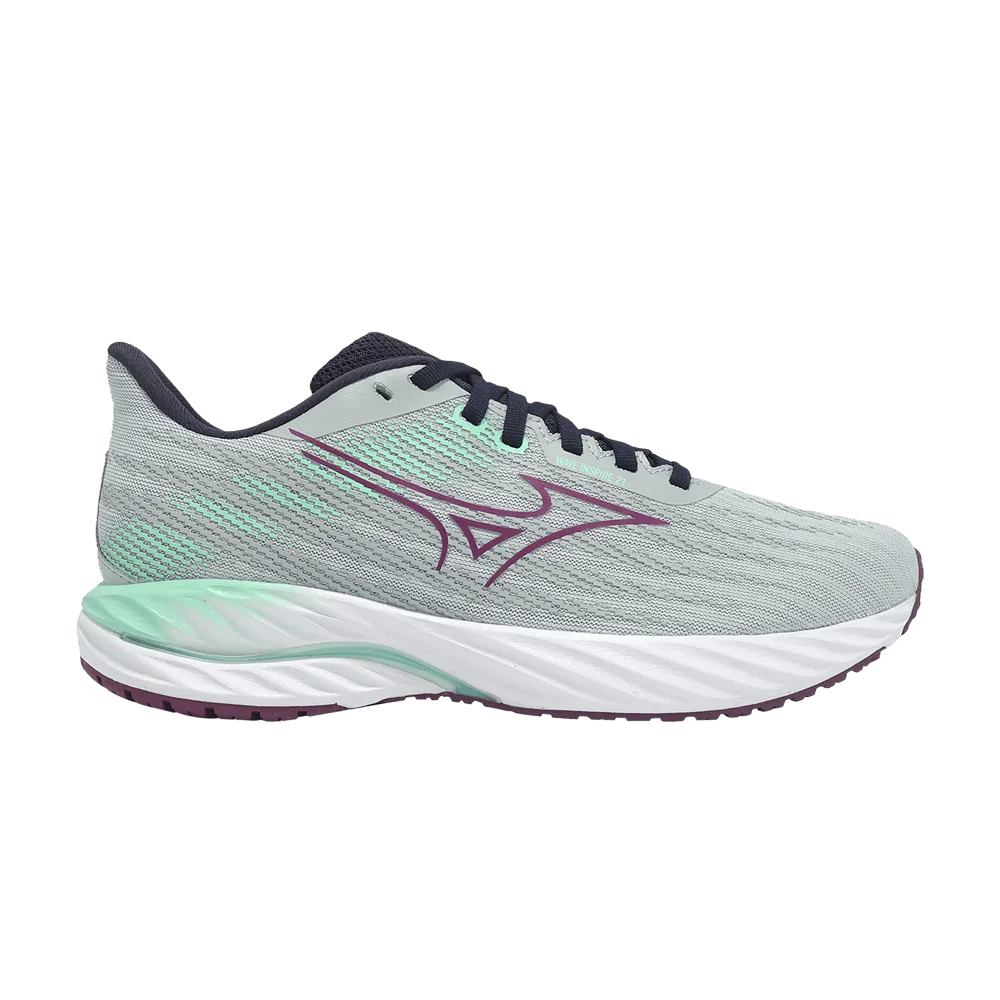 Кроссовки Mizuno Wmns Wave Inspire 21 Super Wide 'Grey Green'