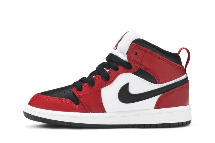 Кроссовки Air Jordan 1 Mid PS 'Chicago Black Toe'