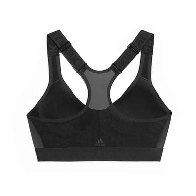 Спортивный топ adidas Ivy Park Medium Support Zip Bra Black