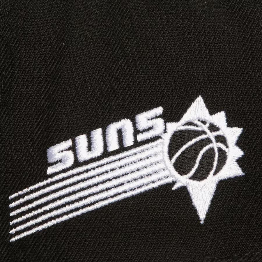 Mitchell-Ness-Black-White-Phoenix-Suns-Hardwood-Classics-Evergreen-OG-Snapback-Hat-2