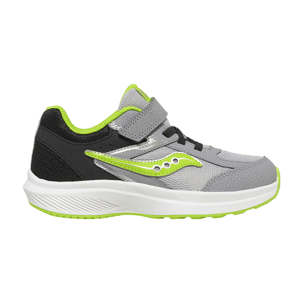 Кроссовки Saucony Cohesion KDZ A/C Big Kid 'Black Grey Green'