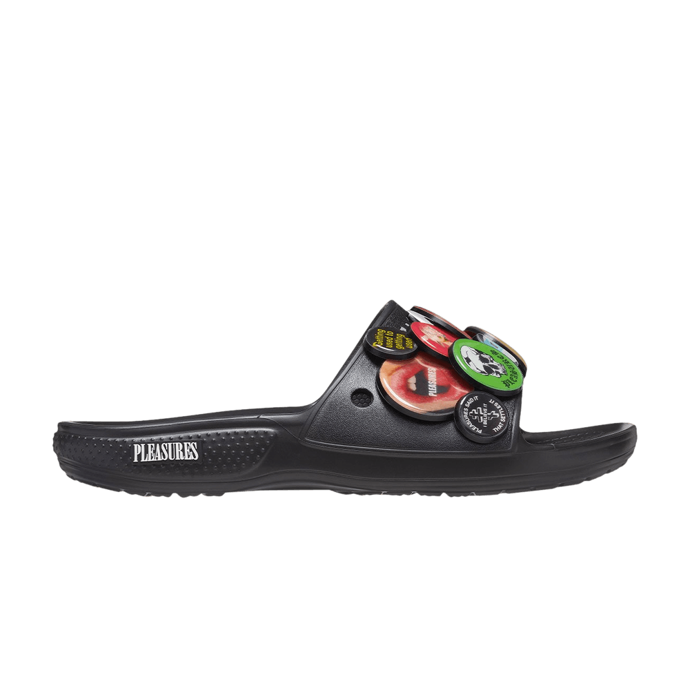 Кроссовки Crocs Pleasures x Classic Slide 'Black'