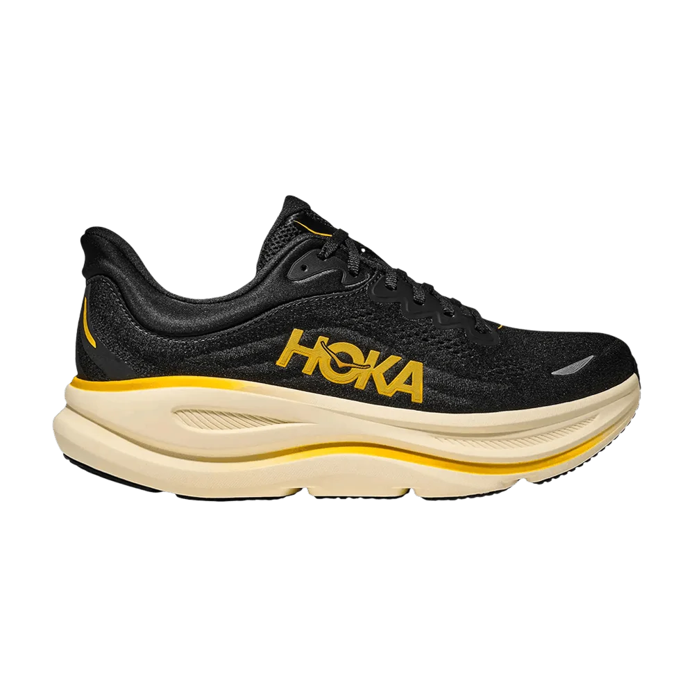 Krossovki-HOKA-Bondi-9-Black-Yellow