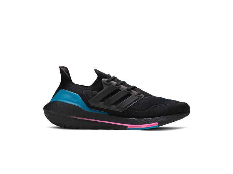 Кроссовки adidas UltraBoost 21 Black Active Teal