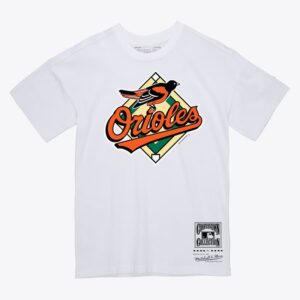 Mitchell-Ness-White-Baltimore-Orioles-Basic-Logo-T-Shirt-300x300