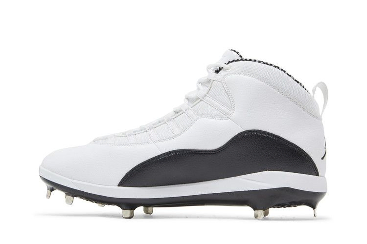 Кроссовки Air Jordan 10 Retro Metal 'White Black'