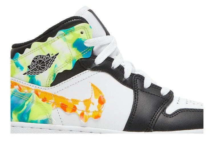 Кроссовки Air Jordan 1 Mid SE GS 'Drip'