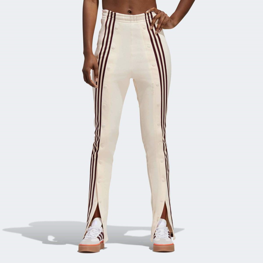 Спортивные штаны adidas Ivy Park Snap Track Pants Ecru Tint/Maroon