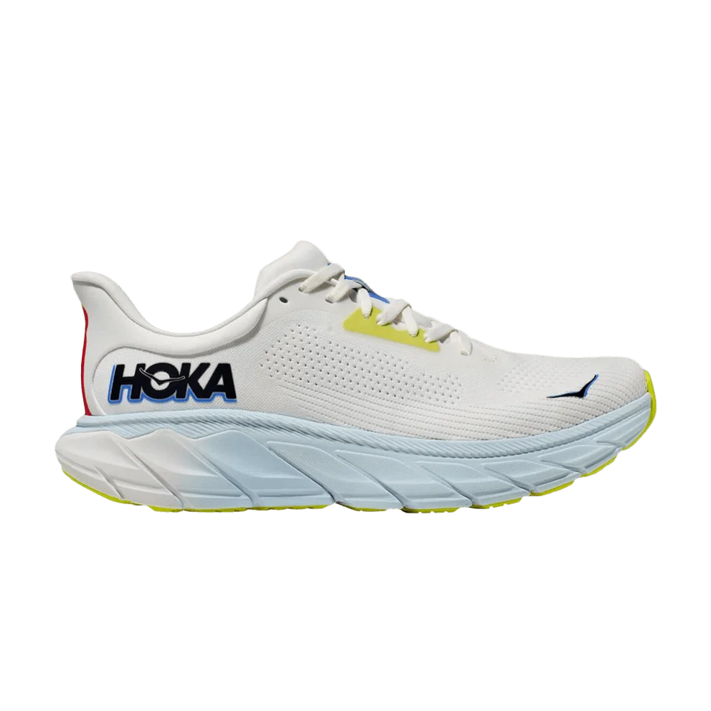 Кроссовки HOKA Arahi 7 'Blanc De Blanc Virtual Blue'