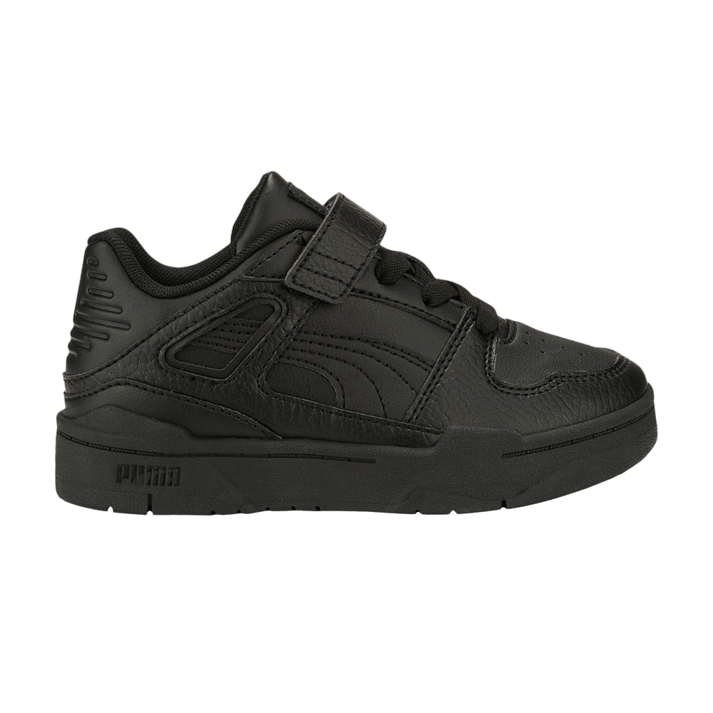 Кроссовки Puma Slipstream Leather Little Kid 'Triple Black'