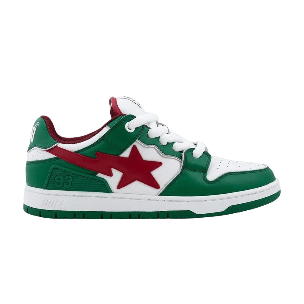 Krossovki-BAPE-Sk8-Sta-1-M2-Green