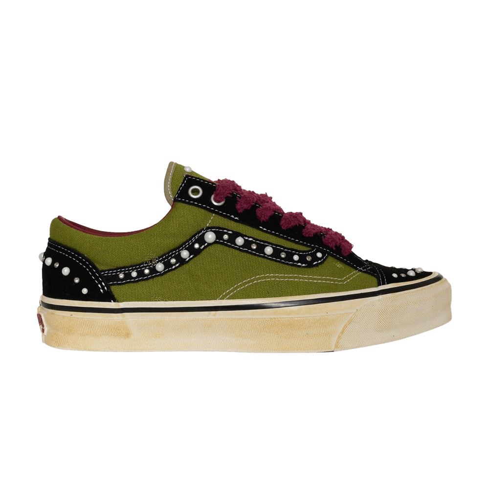 Кроссовки SATOSHI NAKAMOTO x Vans Old Skool 36 'Black Green'