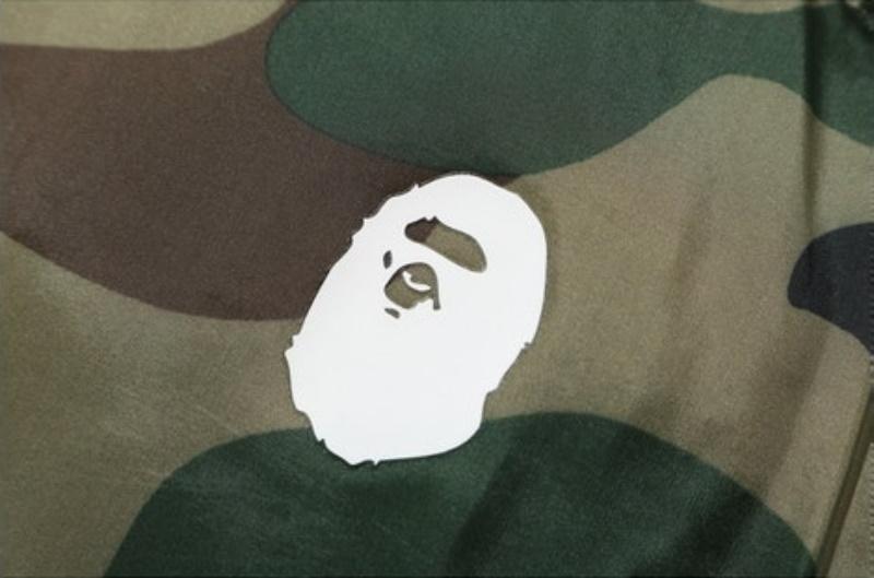 Куртка BAPE 1st Camo Light Weight Down Jacket Green