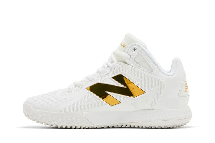 Кроссовки New Balance Ohtani 1 TF 'White Metallic Gold'
