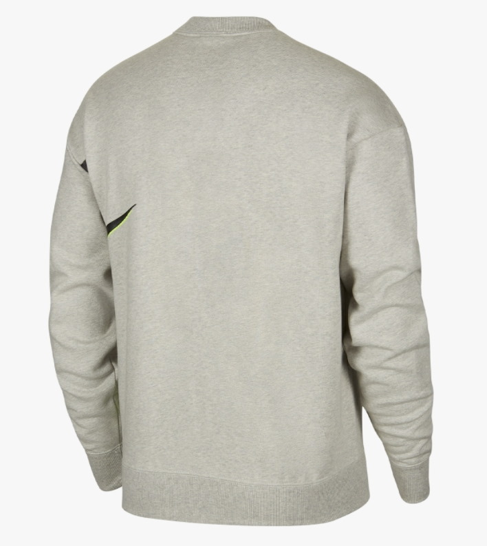 Толстовка Nike x Kim Jones Fleece Crewneck Grey