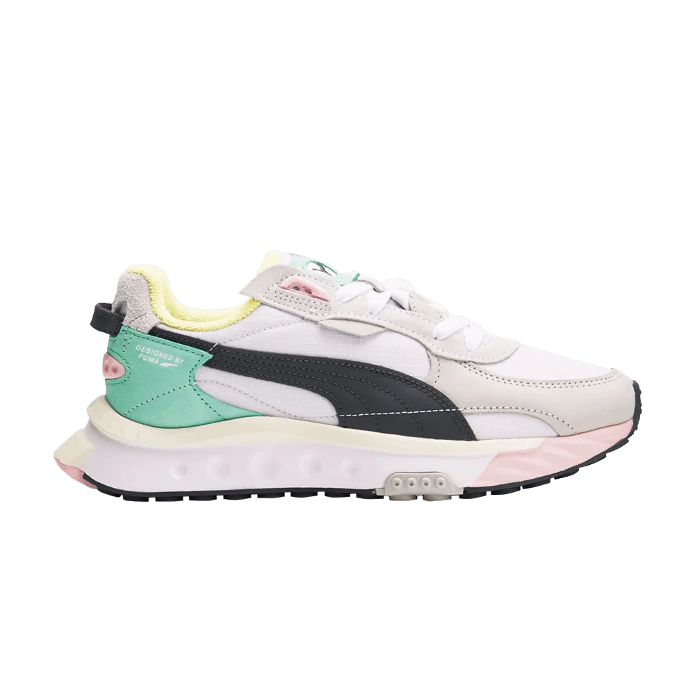 Кроссовки Puma Wmns Wild Rider Layers 'White Ebony'
