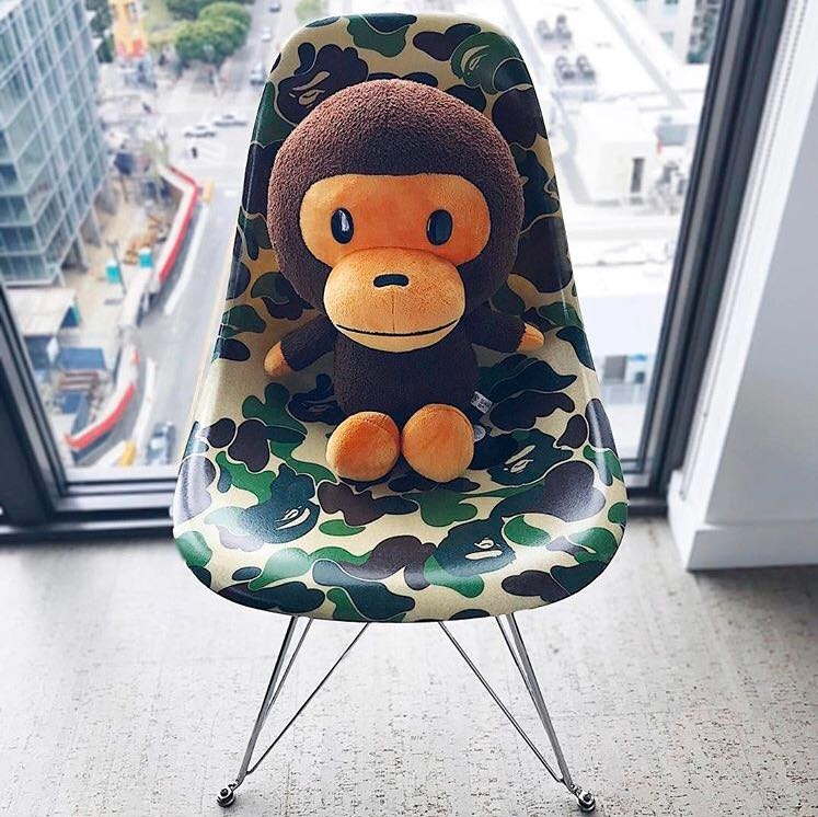Мягкая игрушка BAPE Plush Doll 50cm Milo Brown