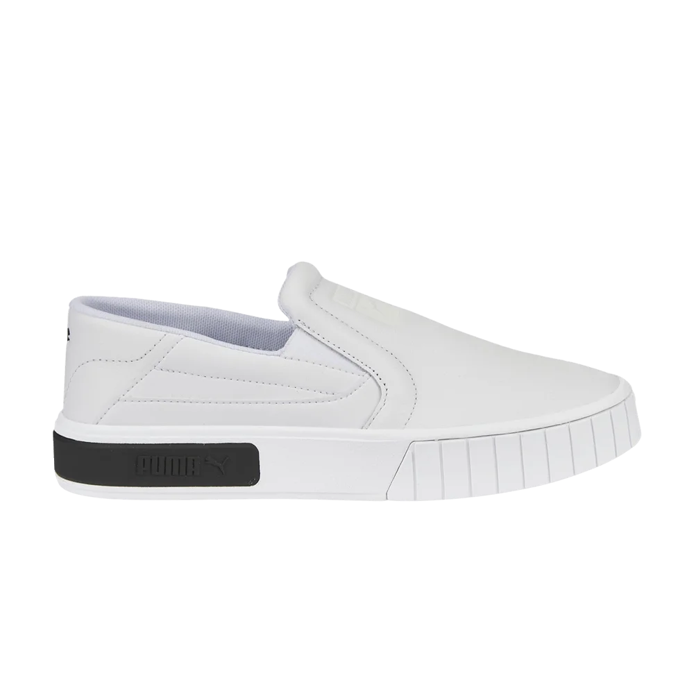 Krossovki-Puma-Wmns-Cali-Star-Slip-On-White-Black