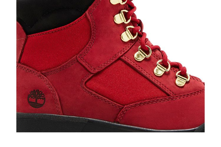 Кроссовки Timberland 6 Inch Field Boot Junior 'Dark Red Black'