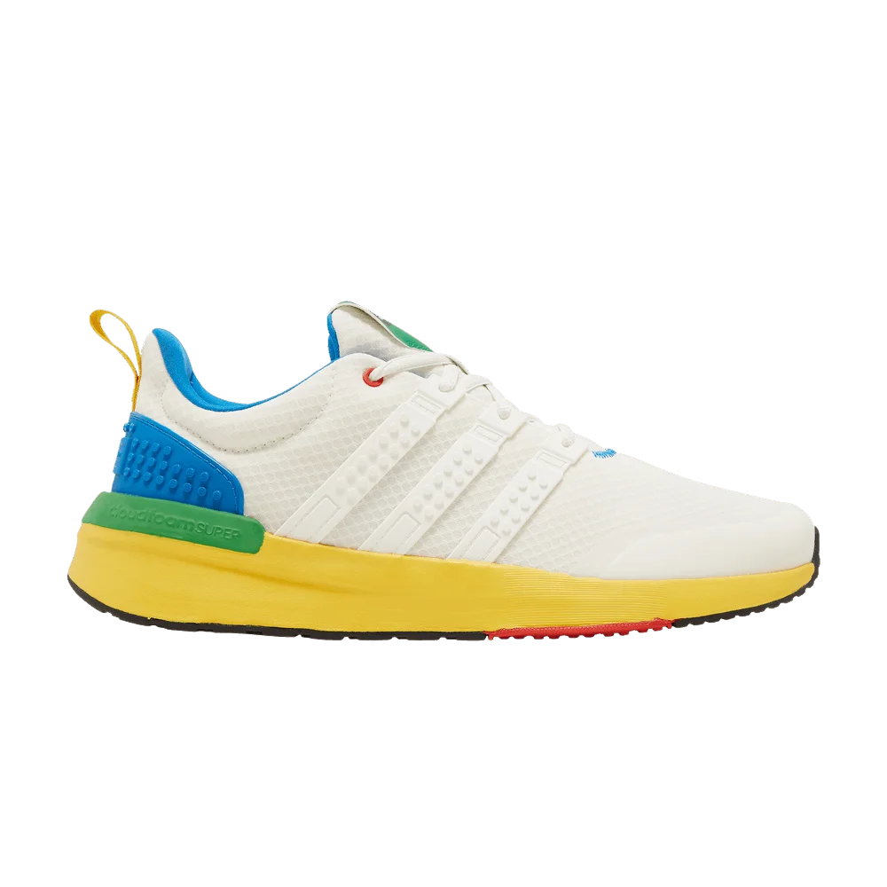 Кроссовки LEGO x adidas Racer TR21 'White Eqt Yellow'