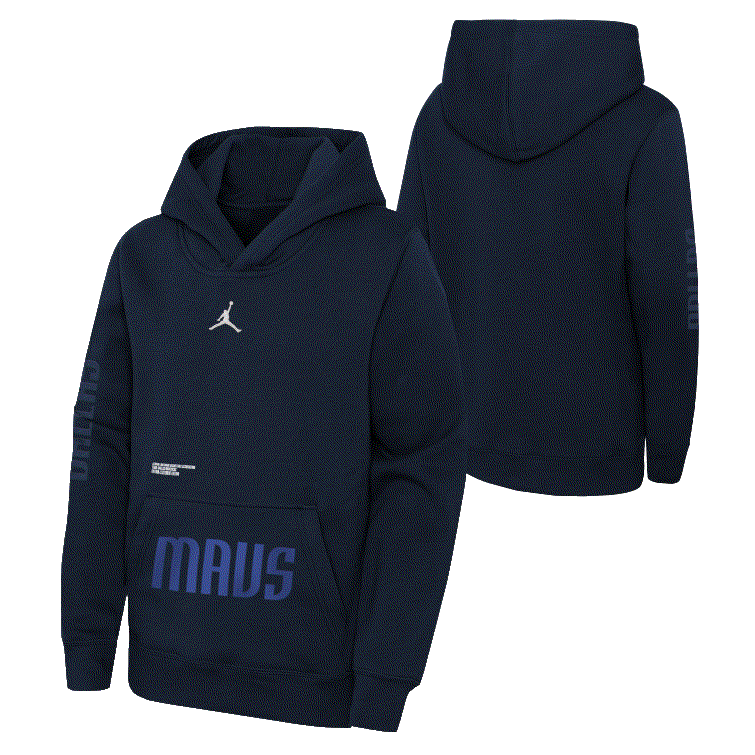 Худи Nike Dallas Mavericks 2024 Statement Courtside Youth NBA Hoodie