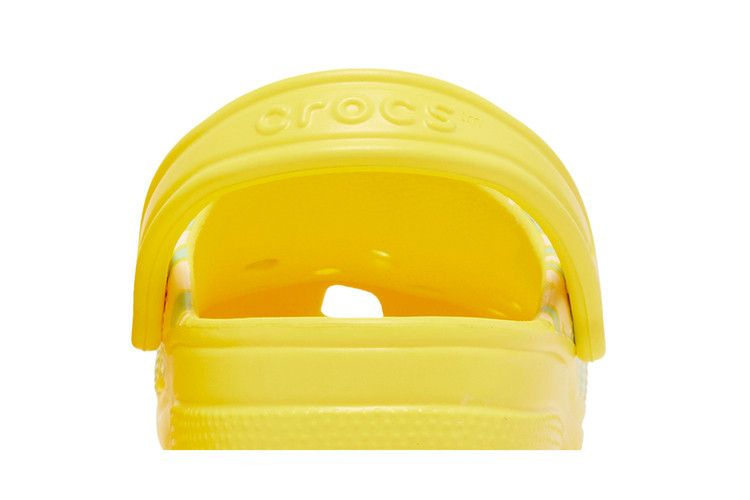 Кроссовки Crocs Ron English x Classic Clog Kids 'Party Animals - Zebra Lemon'