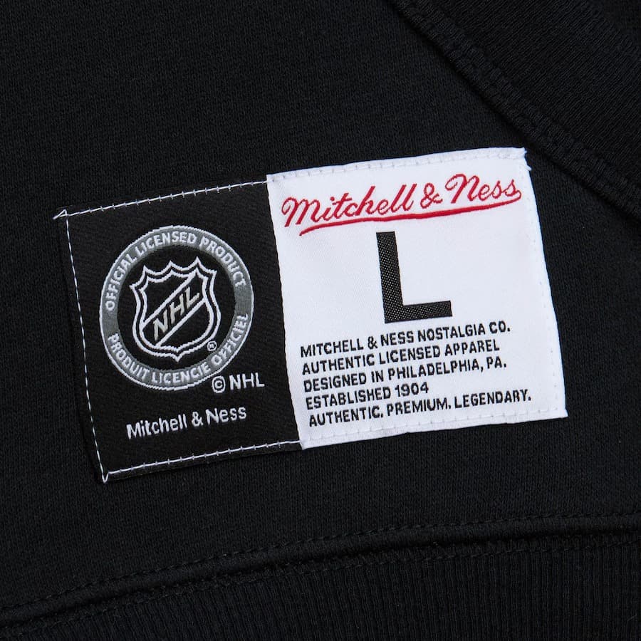 Худи Mitchell & Ness Black Los Angeles Kings Game Time Fleece Pullover Hoodie
