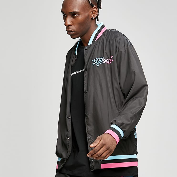Бомбер Ehot Miami City Black Bomber